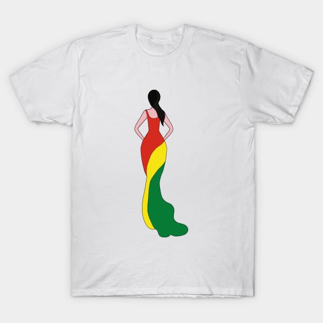 Bolivia Woman T-Shirt by DiegoCarvalho